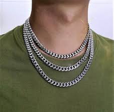 ketting heren zilver