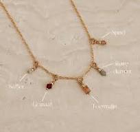 ketting edelsteen