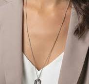 zilveren ketting lang
